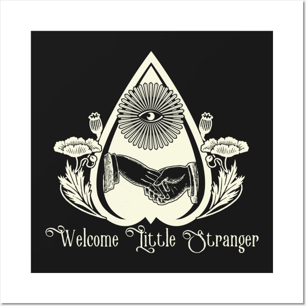 Welcome Little Stranger Poppies and Planchette Wall Art by welcomelittlestranger